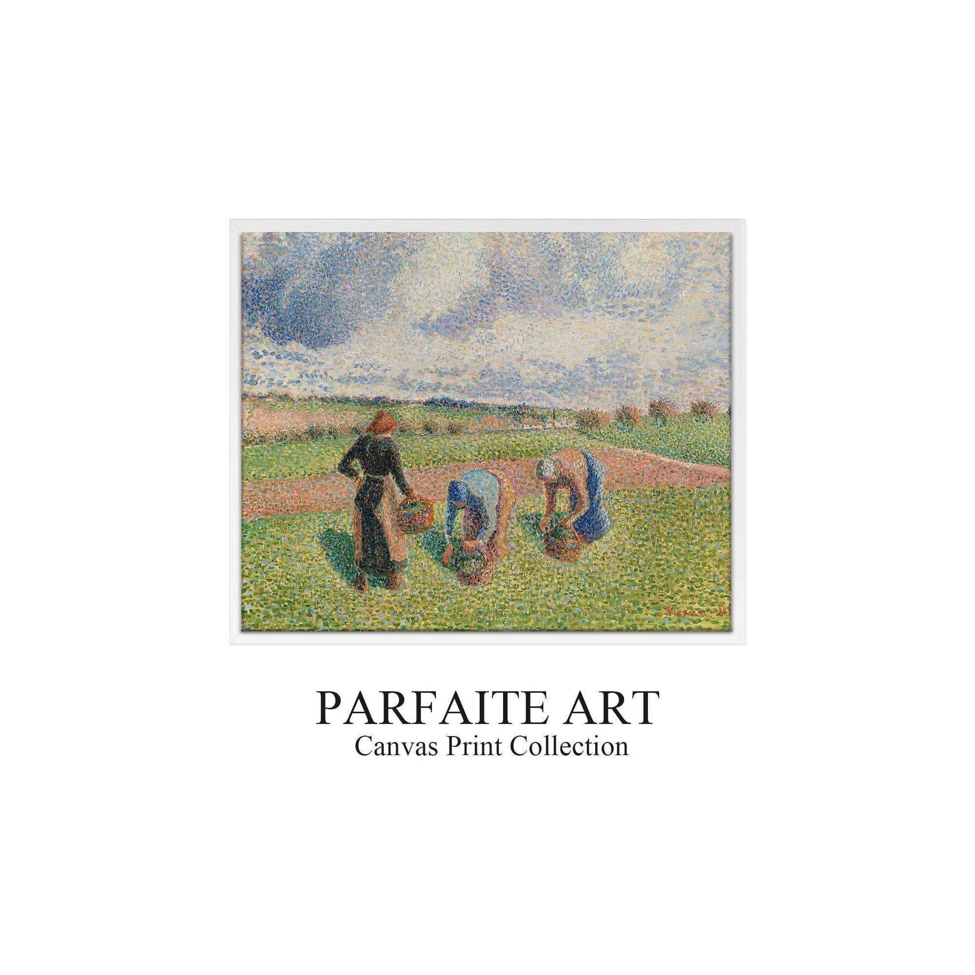 Pointillism Wall Art,Canvas Print PC 1 - ParfaiteArt