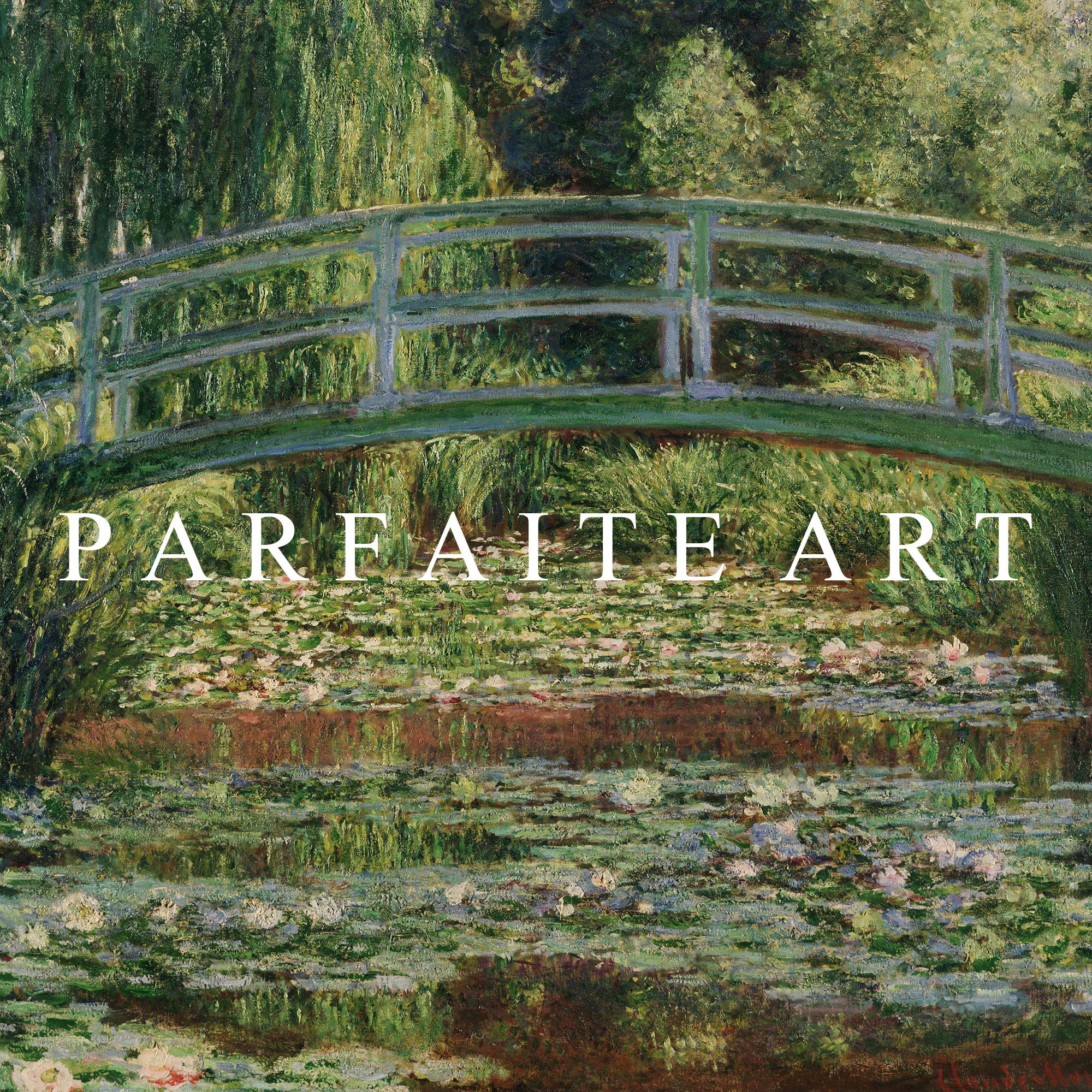 美品　Claude Monet 【arched bridge】 美品 Claude Monet 【arched bridge】 Images-Web
