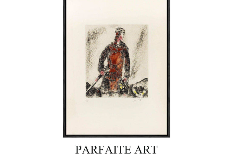 Primitivism,Sketch,Wall Art,Fine Art Paper Print PF 2 - ParfaiteArt