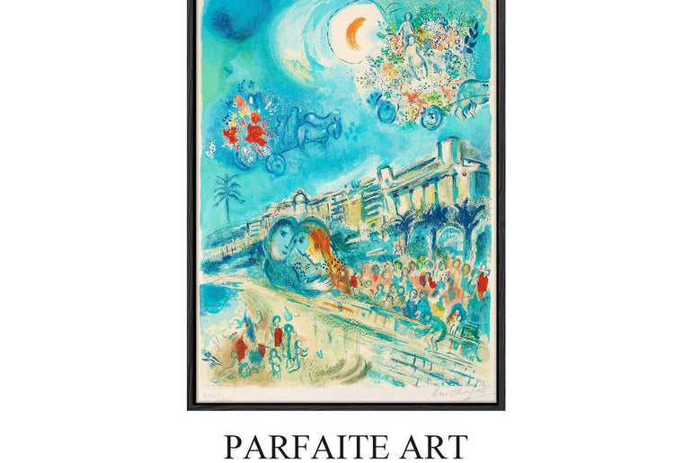 Primitivism,Watercolor,Wall Art,Fine Art Paper Print PF 4 - ParfaiteArt