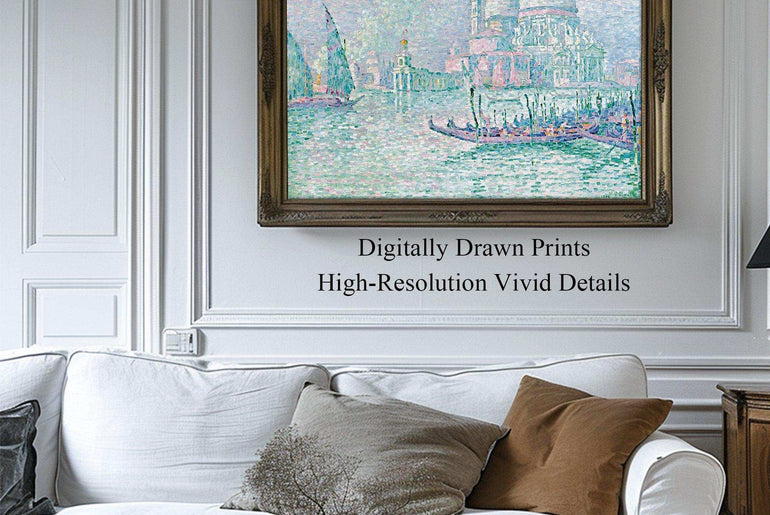 Pointillism Wall Art,Canvas Print PC 16 - ParfaiteArt