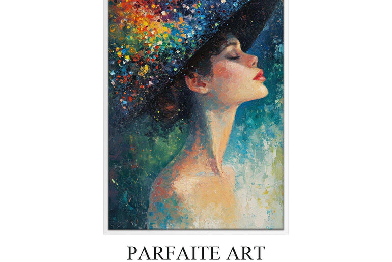 Pointillism Wall Art,Canvas Print PC 3 - ParfaiteArt