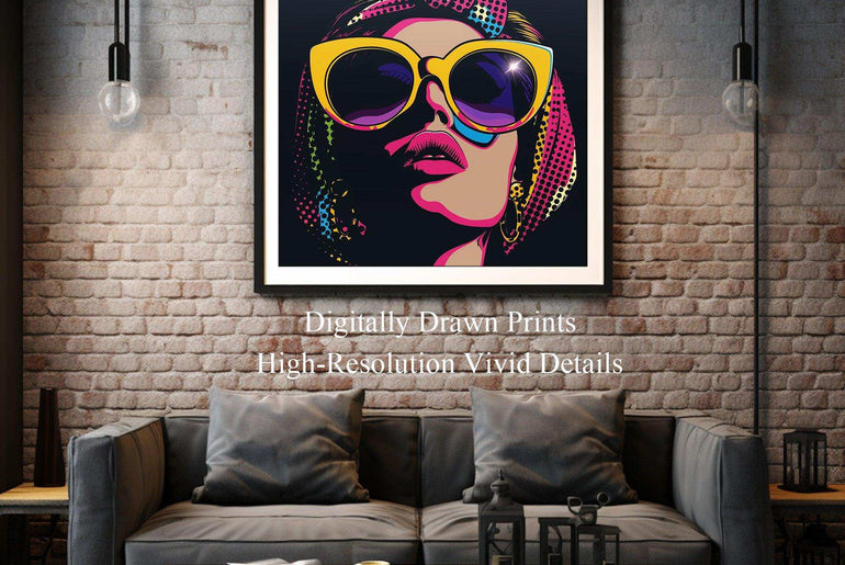 Pop Art, Wall Art,Framed Paper Prints,Poster PP 8 - ParfaiteArt