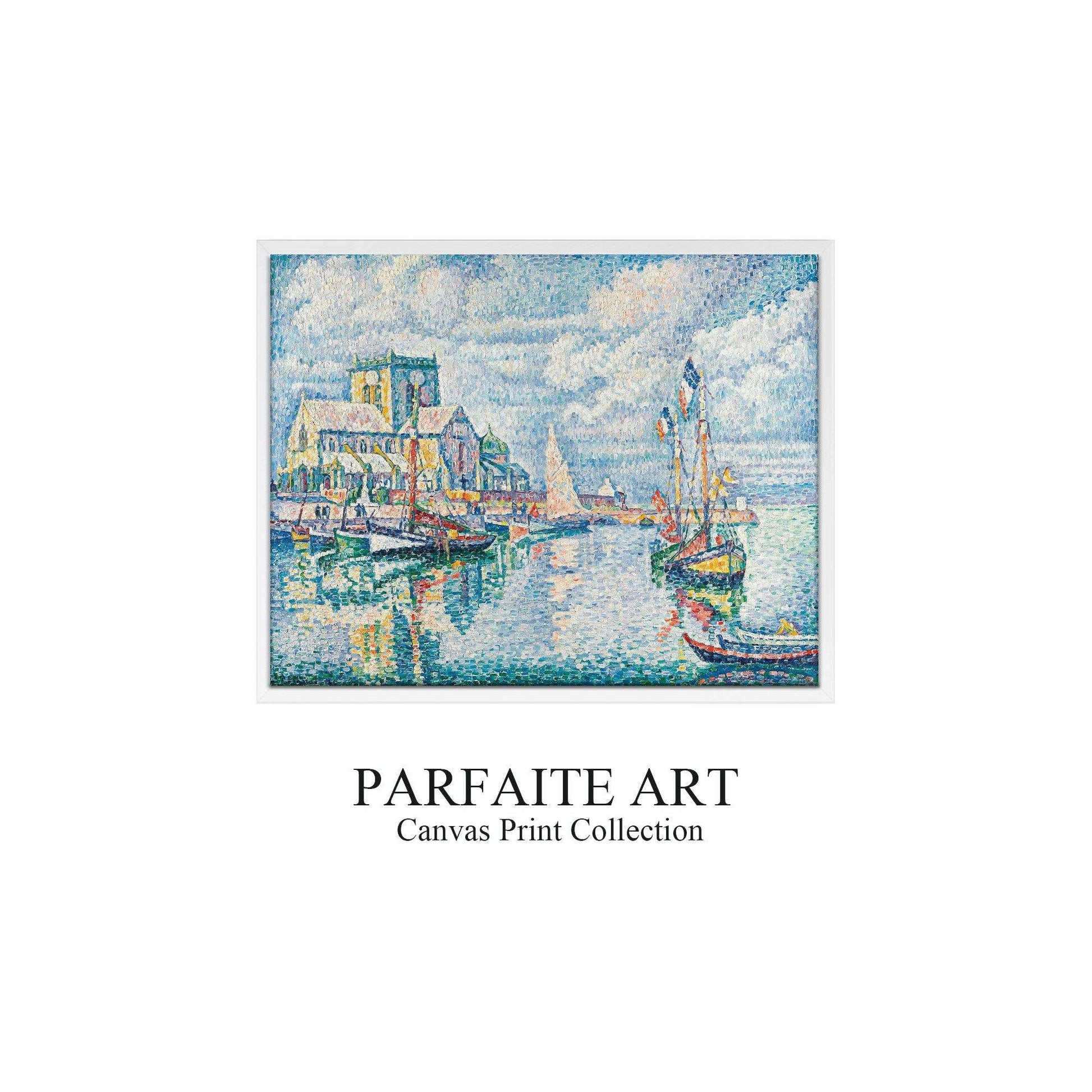 Pointillism Wall Art,Canvas Print PC 7 - ParfaiteArt