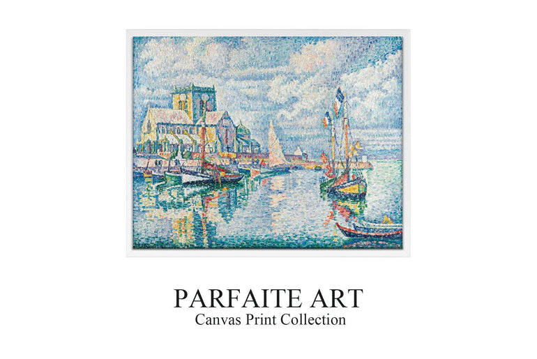 Pointillism Wall Art,Canvas Print PC 7 - ParfaiteArt