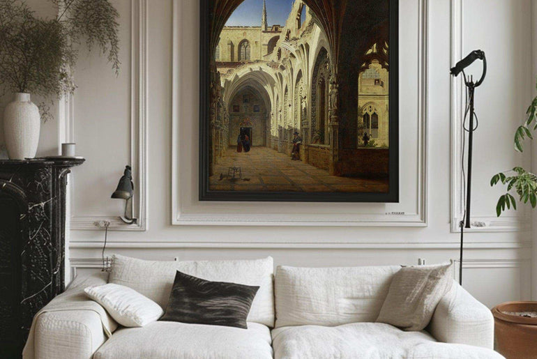 Famous Landscape Paintings,Vintage Canvas Painting Prints,World Famous Paintings Series，Framed canvas prints，Hotel Aisle Living Room Home Decor Art,Giclée Printing Technique