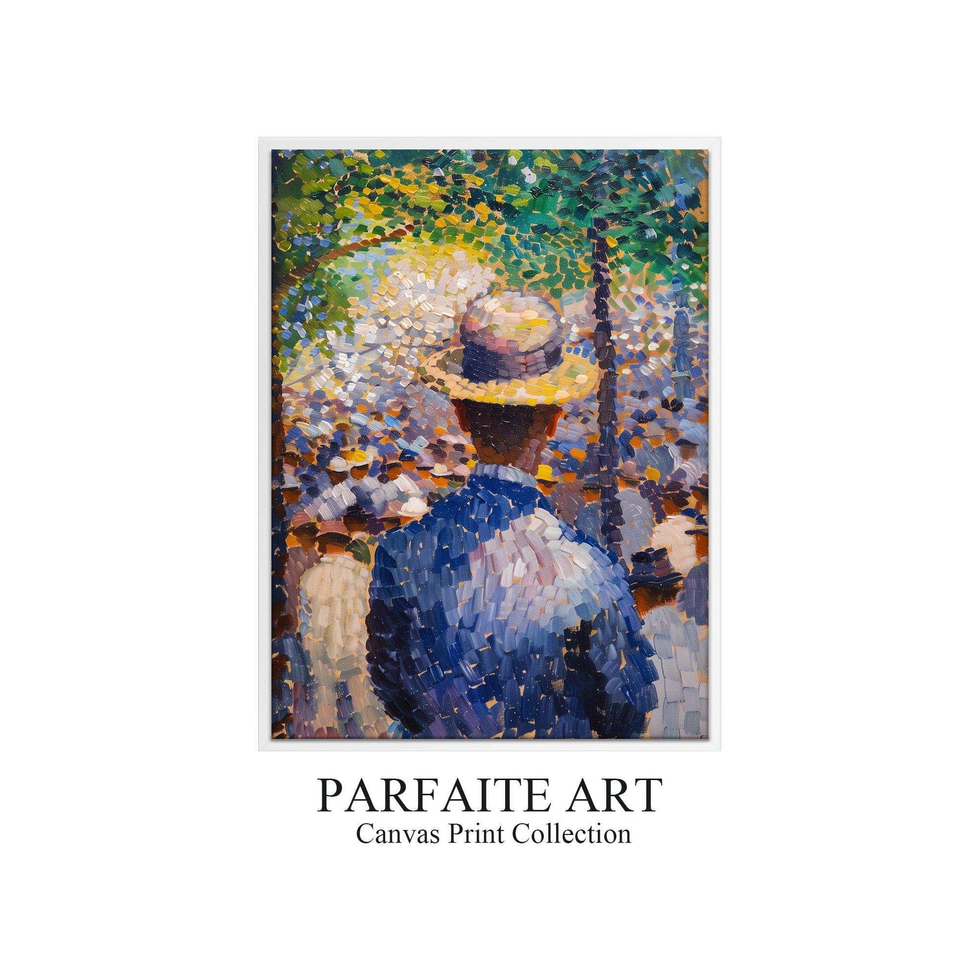 Pointillism Wall Art,Canvas Print PC 4 - ParfaiteArt