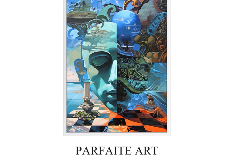 Surrealism,High-Quality Giclée Framed,Poster,Wall Art SPF 20 - ParfaiteArt