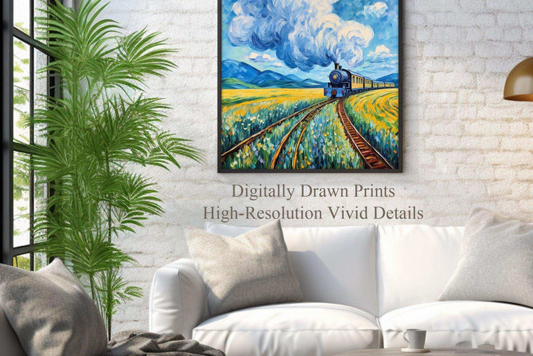 Landscape,Moody Wall Decor, Living Room Decor,High-Quality professional Giclee technique #11