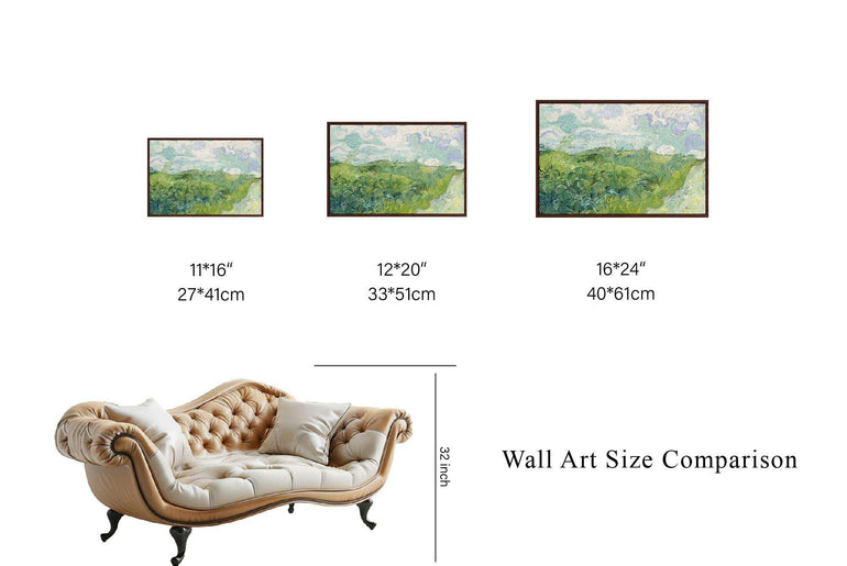 Van Gogh's Artwork: Giclée Prints Landscape - Impressionism oil painting and Art Deco Canvases #68