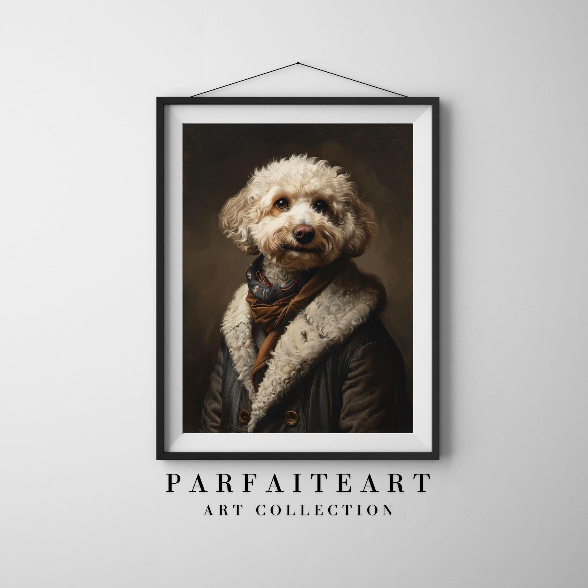 Vintage Pet Portrait,Wall Art Prints,Digital Download Files P24