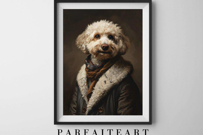 Vintage Pet Portrait,Wall Art Prints,Digital Download Files P24