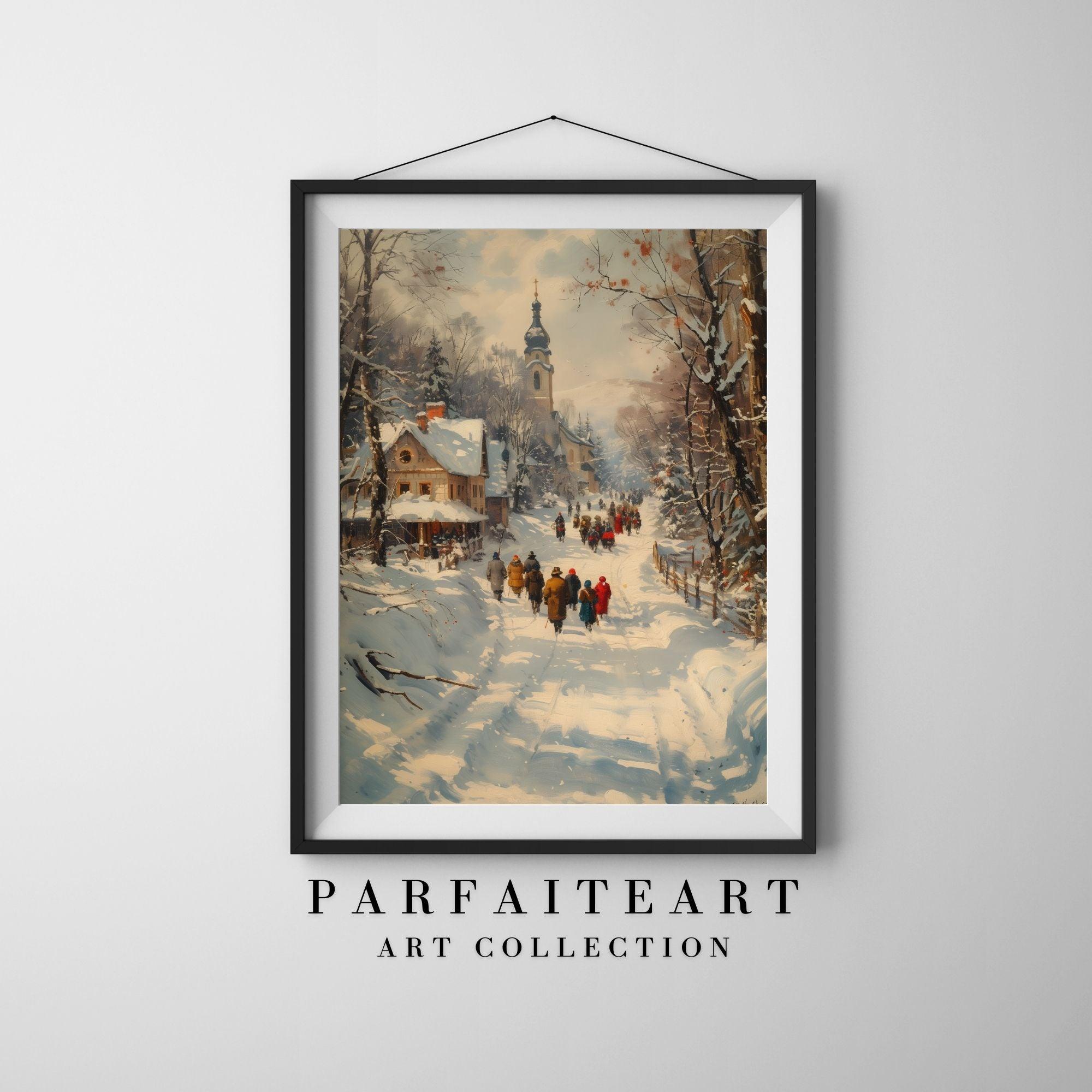 Winter Landscape,Wall Art,Home Decor,Digital Download Files P5