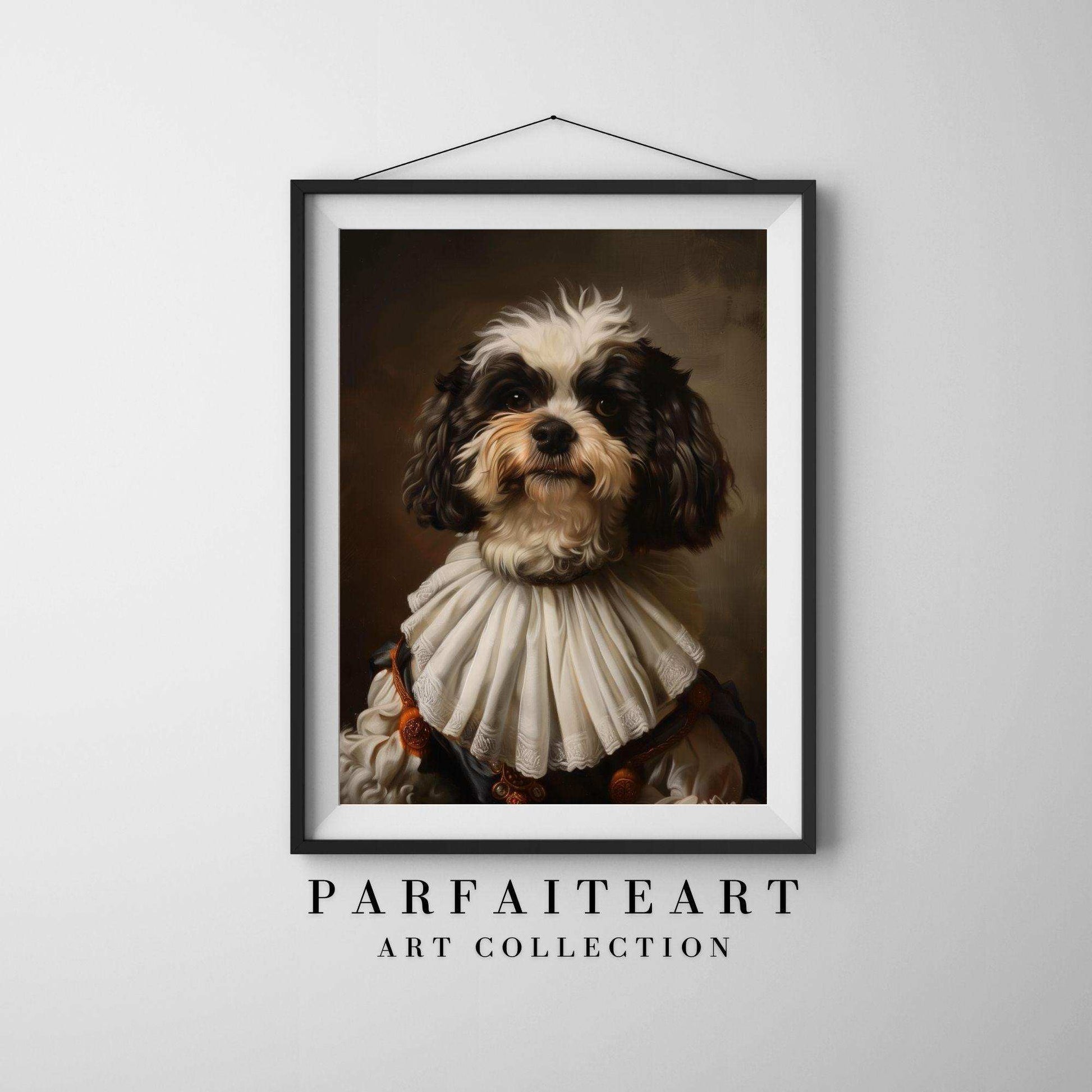 Vintage Pet Portrait,Wall Art Prints,Digital Download Files P25