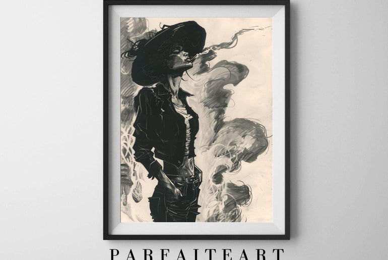 Abstract Portrait,Ink Art,Wall Art,Home Decor,Digital Download Files P3