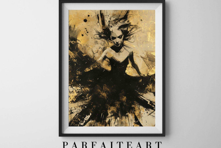 Abstract Ink Art,Fashion Art,Wall Art Prints,Digital Download Files P35