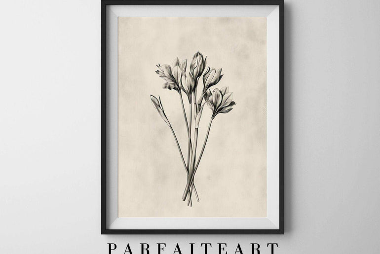 Sketch Botanical,Wall Art,Home Decor,Digital Download Files P7