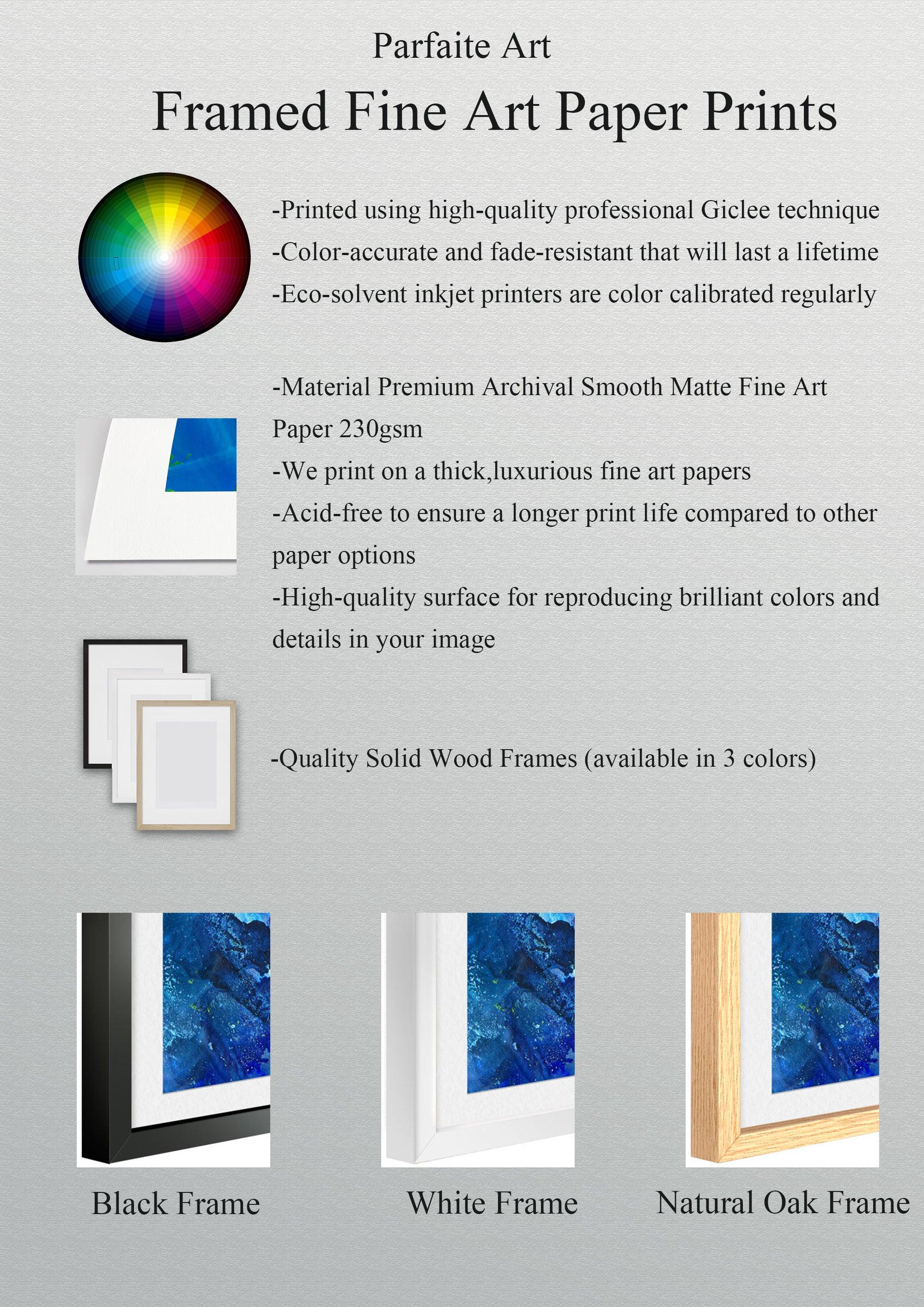 Photography Prints on Framed Fine Art Paper  #P1