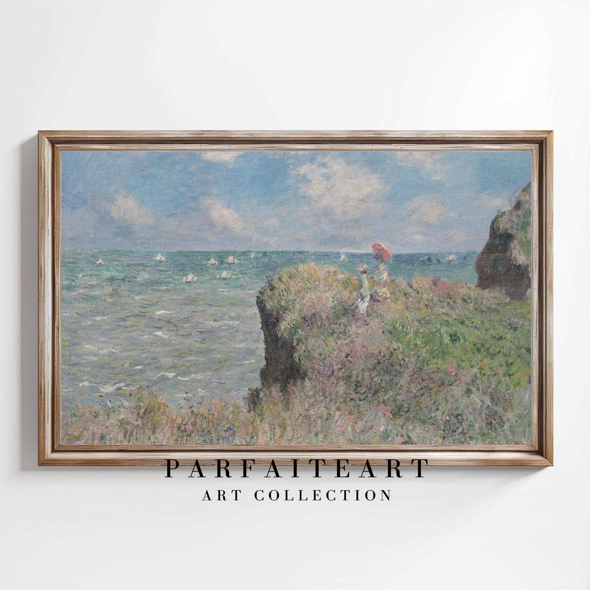 Vintage Wall Art Prints，World Famous Paintings，Art deco prints，Impressionism oil painting ，Printable Canvas，seascape,Giclée Printing Technique #60