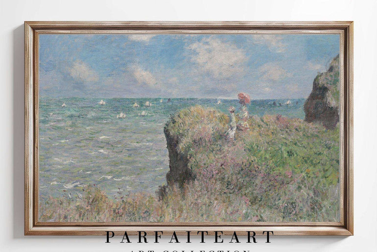 Vintage Wall Art Prints，World Famous Paintings，Art deco prints，Impressionism oil painting ，Printable Canvas，seascape,Giclée Printing Technique #60