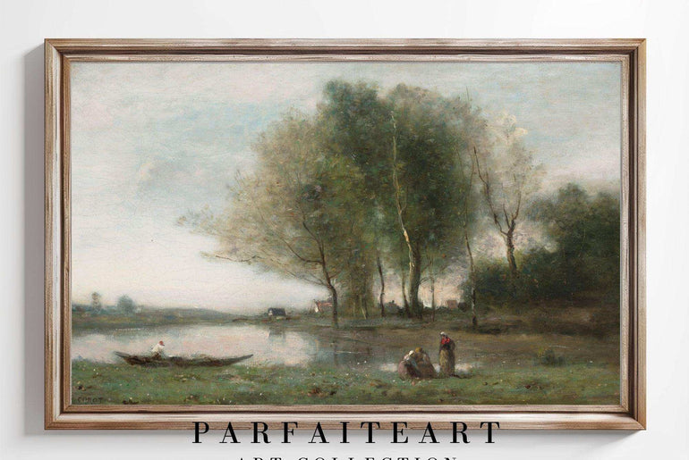 Vintage Wall Art Prints，World Famous Paintings，Art deco prints，Impressionism oil painting ，Printable Canvas，Landscape,Giclée Printing Technique #59