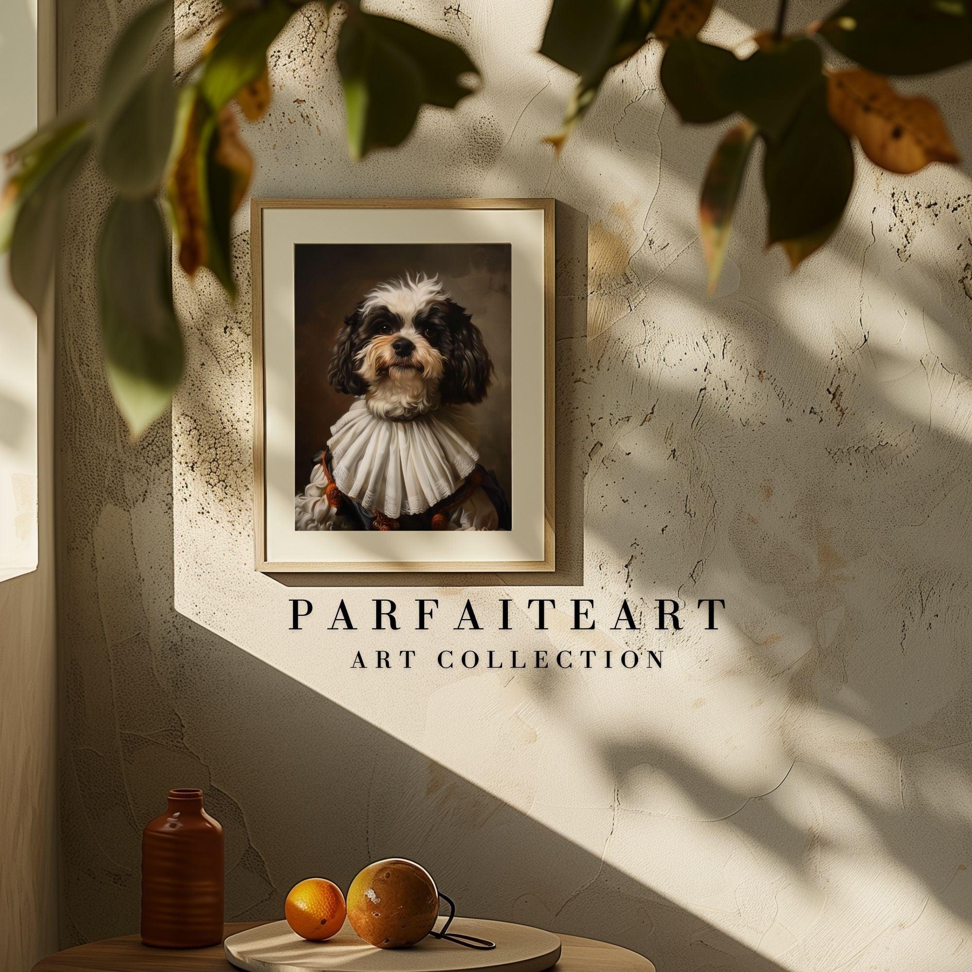 Vintage Pet Portrait,Wall Art Prints,Digital Download Files P25
