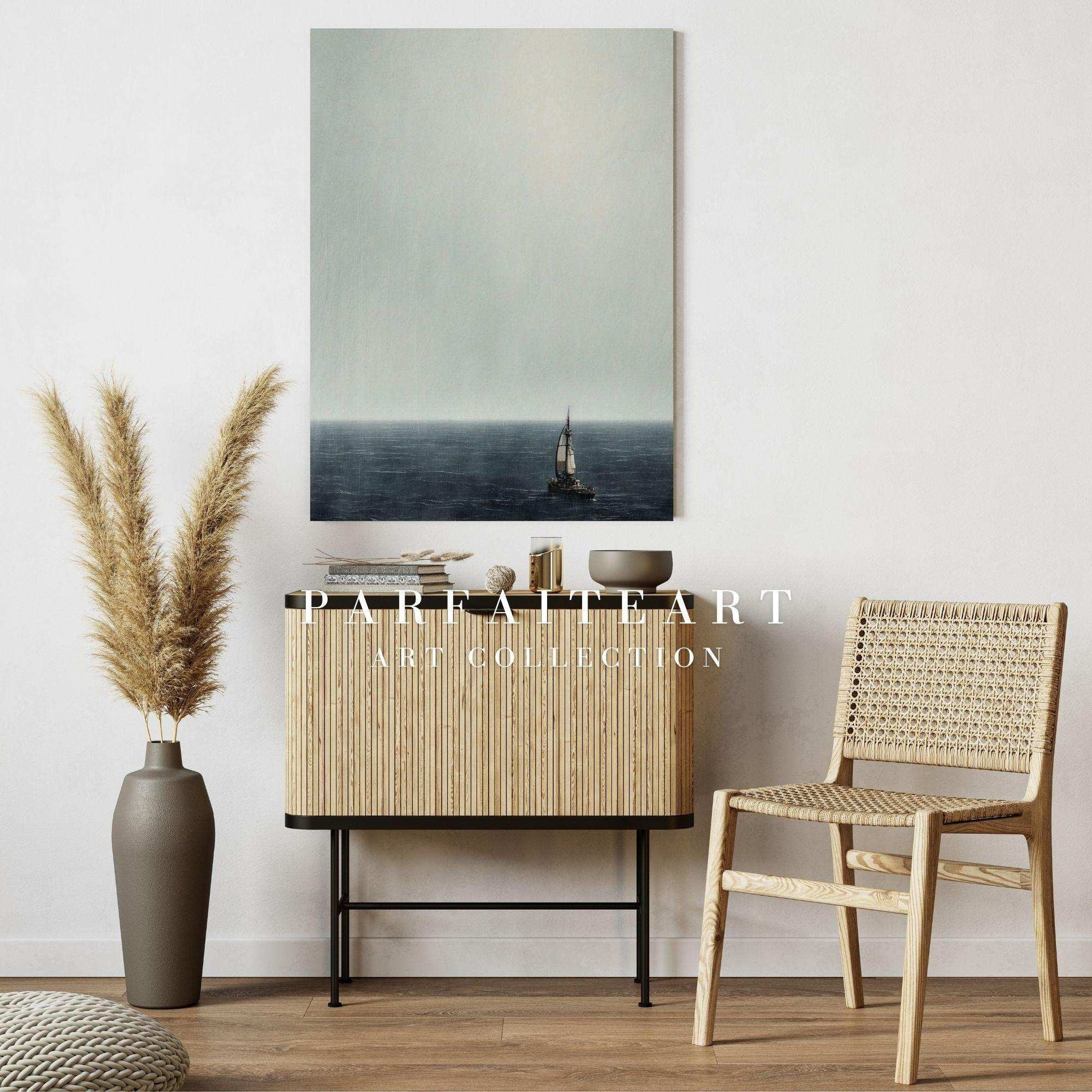 Minimalism Art,Wall Art,Canvas Print,Home Decor,Wabi-Sabi,MPC 2 - ParfaiteArt