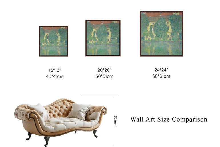 Fine Wall Art Prints，Art Nouveau , Landscapes ,Giclée Printing Technology #96