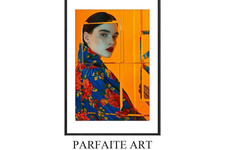 Vogue Allure: Chic Fashion Poster - Gallery-Quality Prints for Stylish Spaces，Digital Download