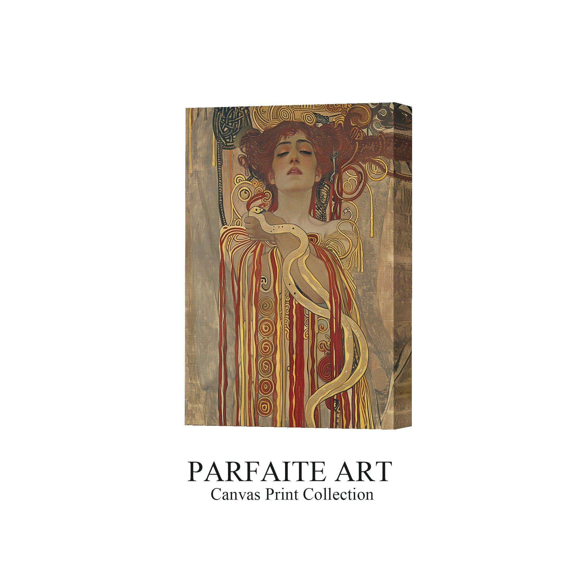 Inspired Giclée Vintage Wall Art,Art Nouveau Portraits,Canvas Prints #89 No Frame