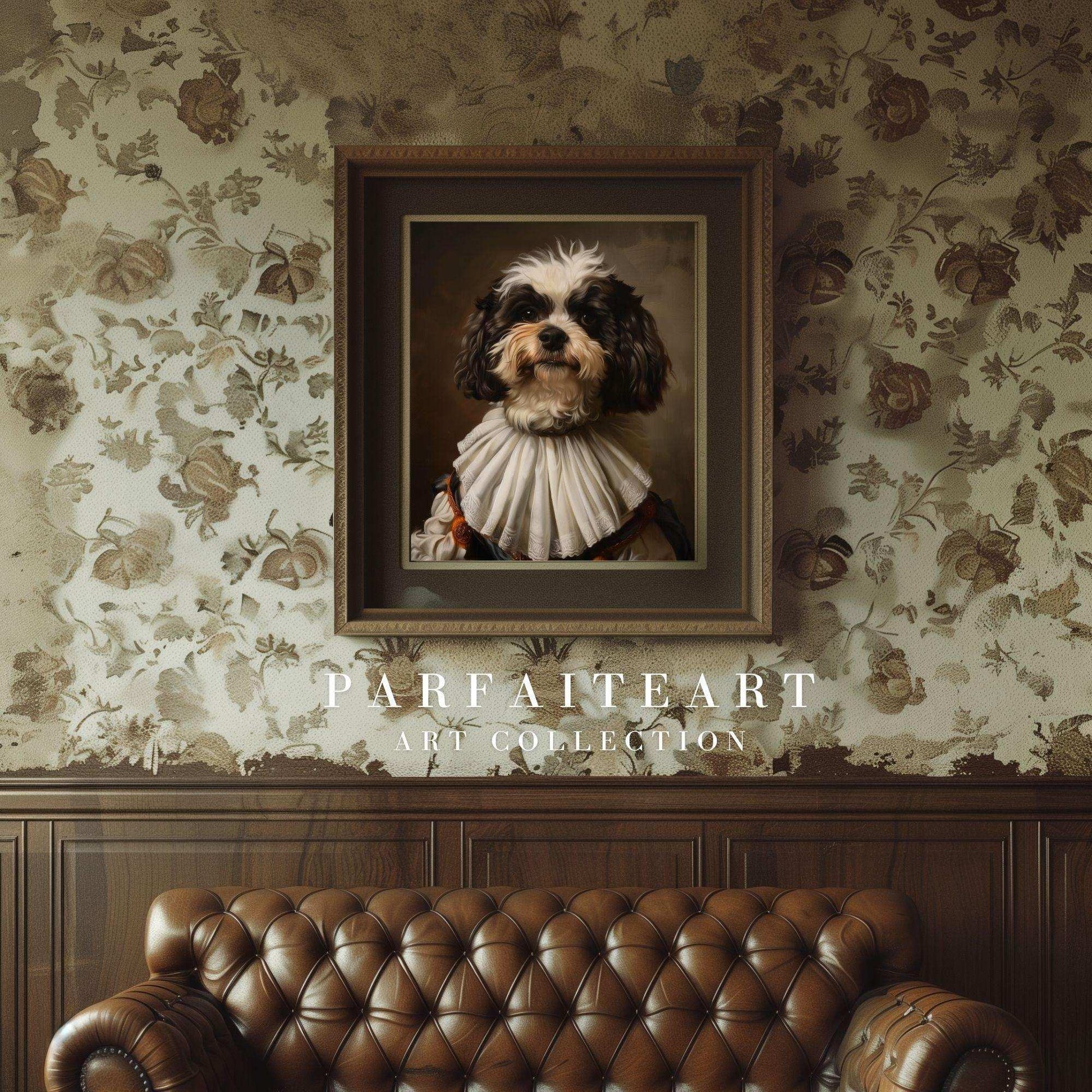 Vintage Pet Portrait,Wall Art Prints,Digital Download Files P25