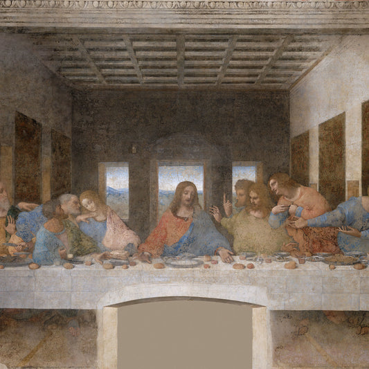 The Last Supper 1498  -  Leonardo da Vinci Handmade Painted