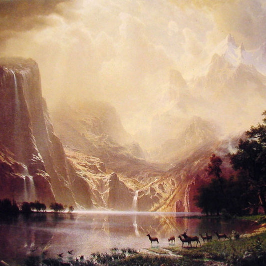 Among the Sierra Nevada Mountains, California - Albert Bierstadt