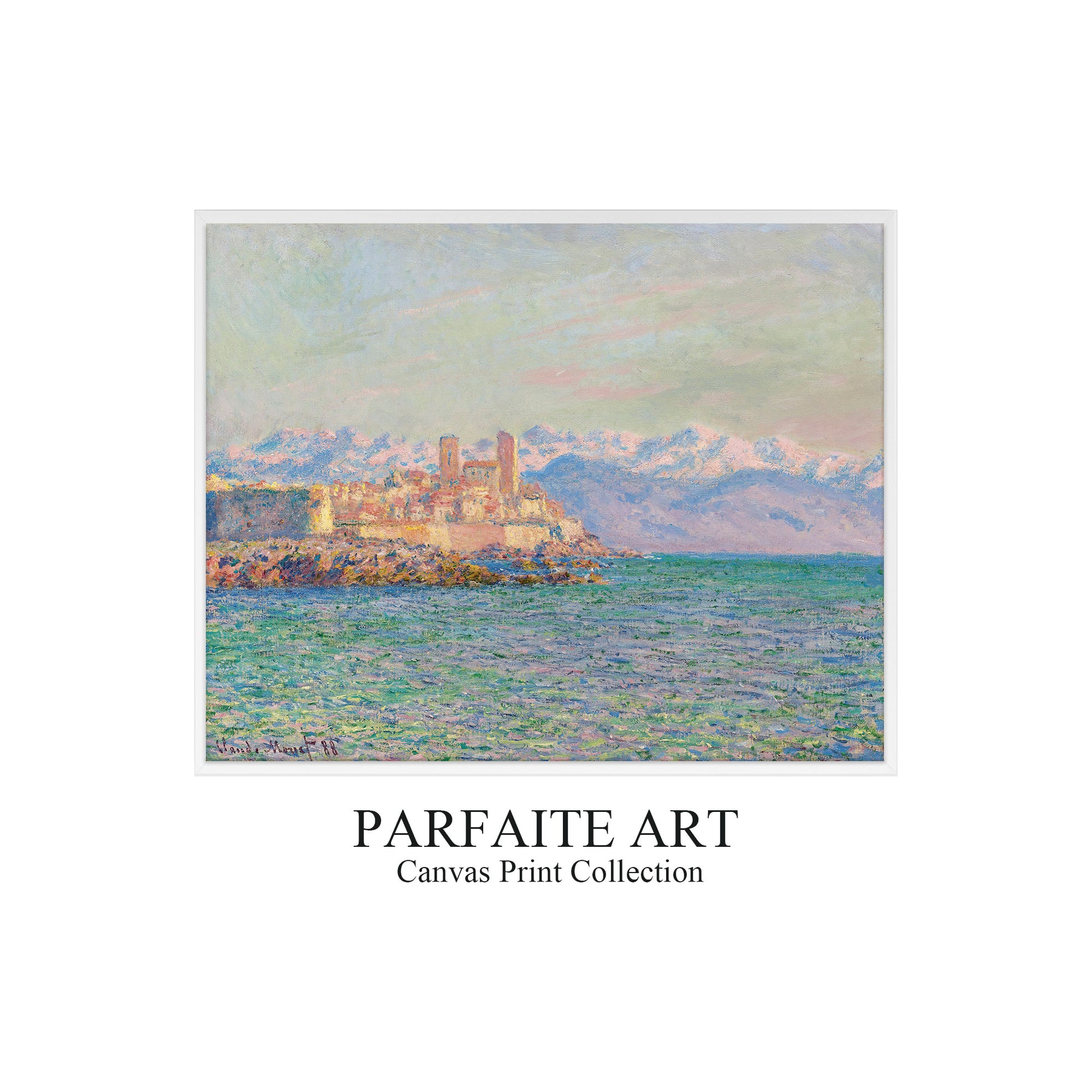 Antibes, Le Fort (1888) - Claude Monet