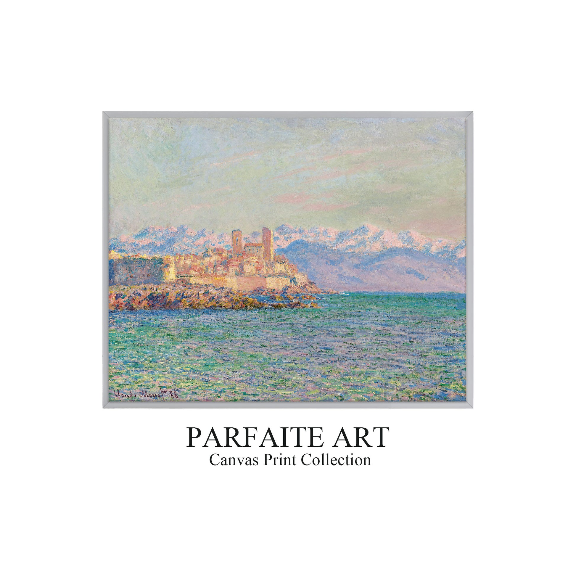 Antibes, Le Fort (1888) - Claude Monet