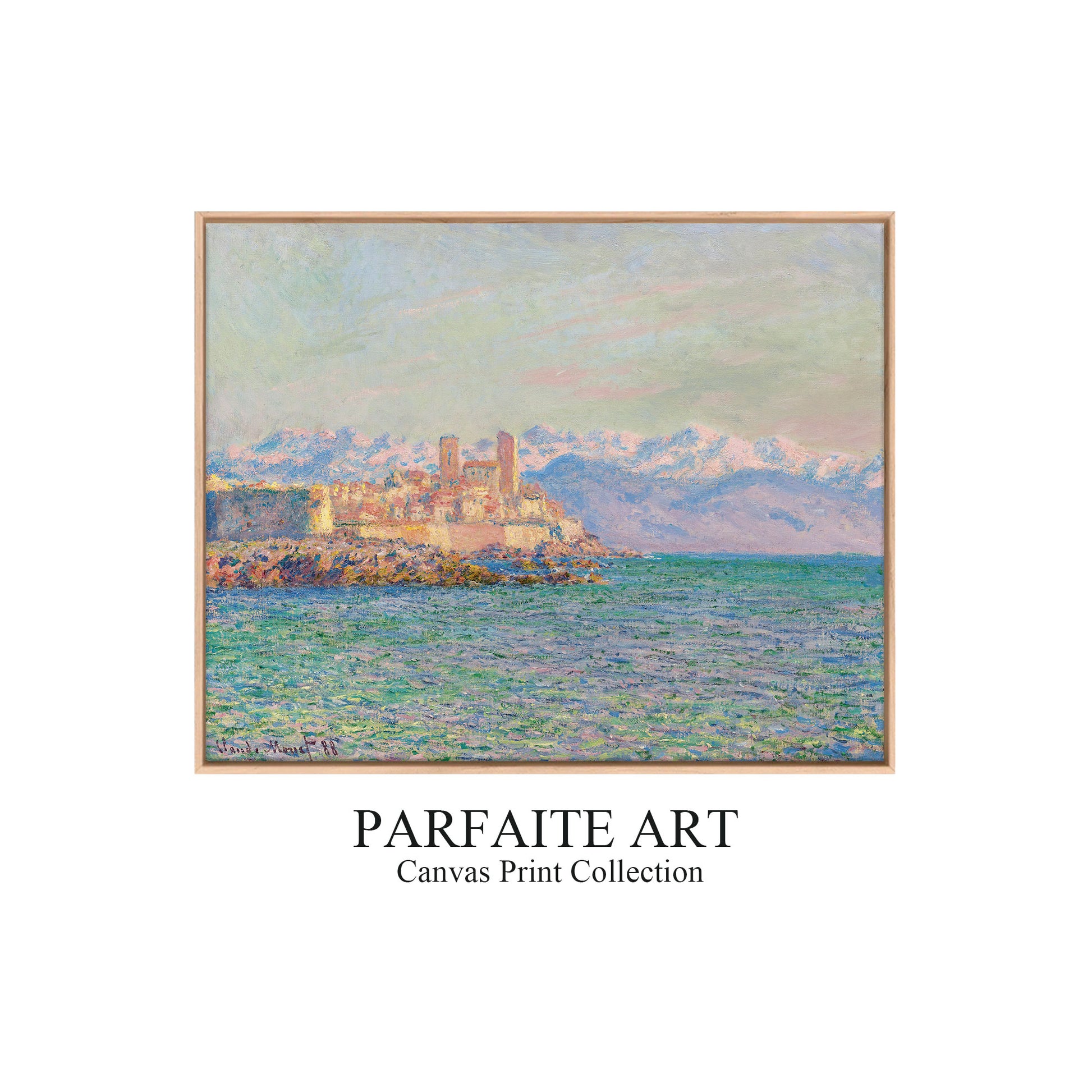 Antibes, Le Fort (1888) - Claude Monet