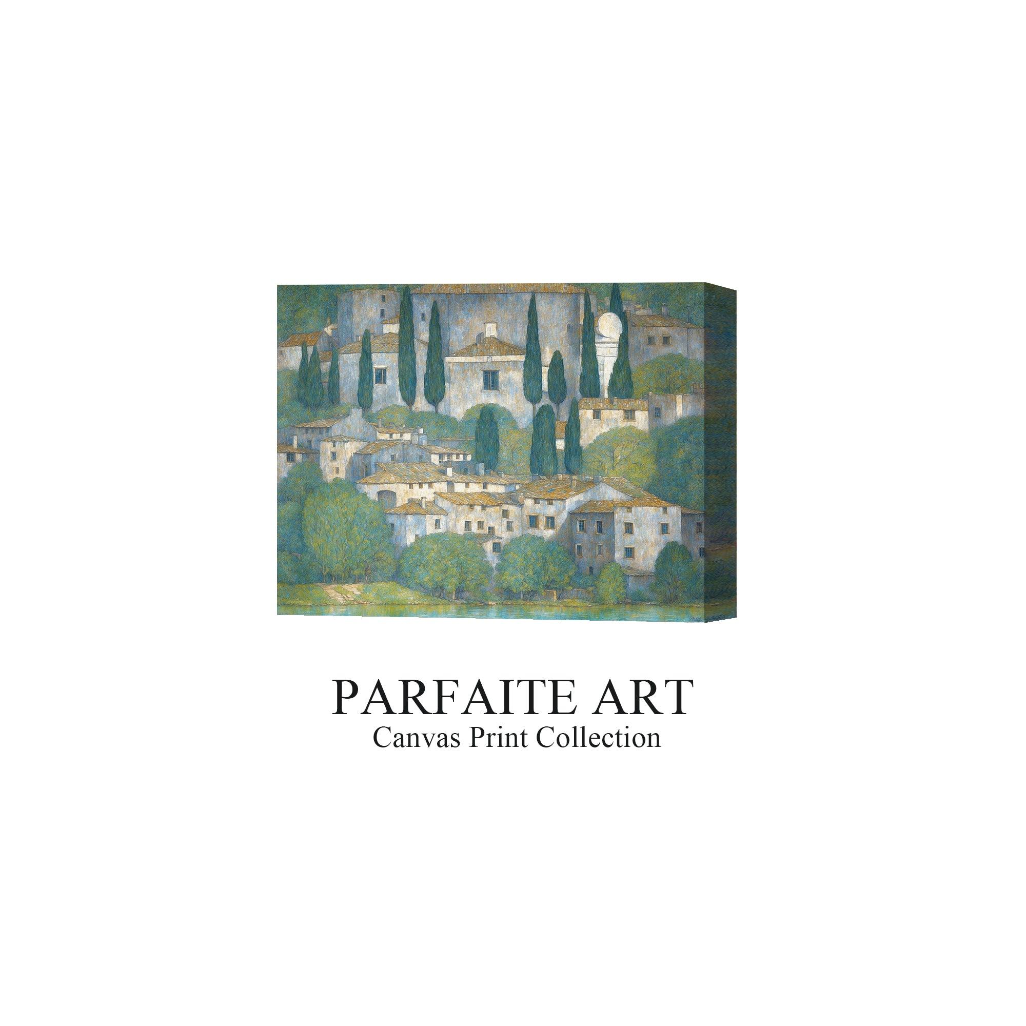 Art Nouveau & Landscapes on Printable Canvas #91 No Frame