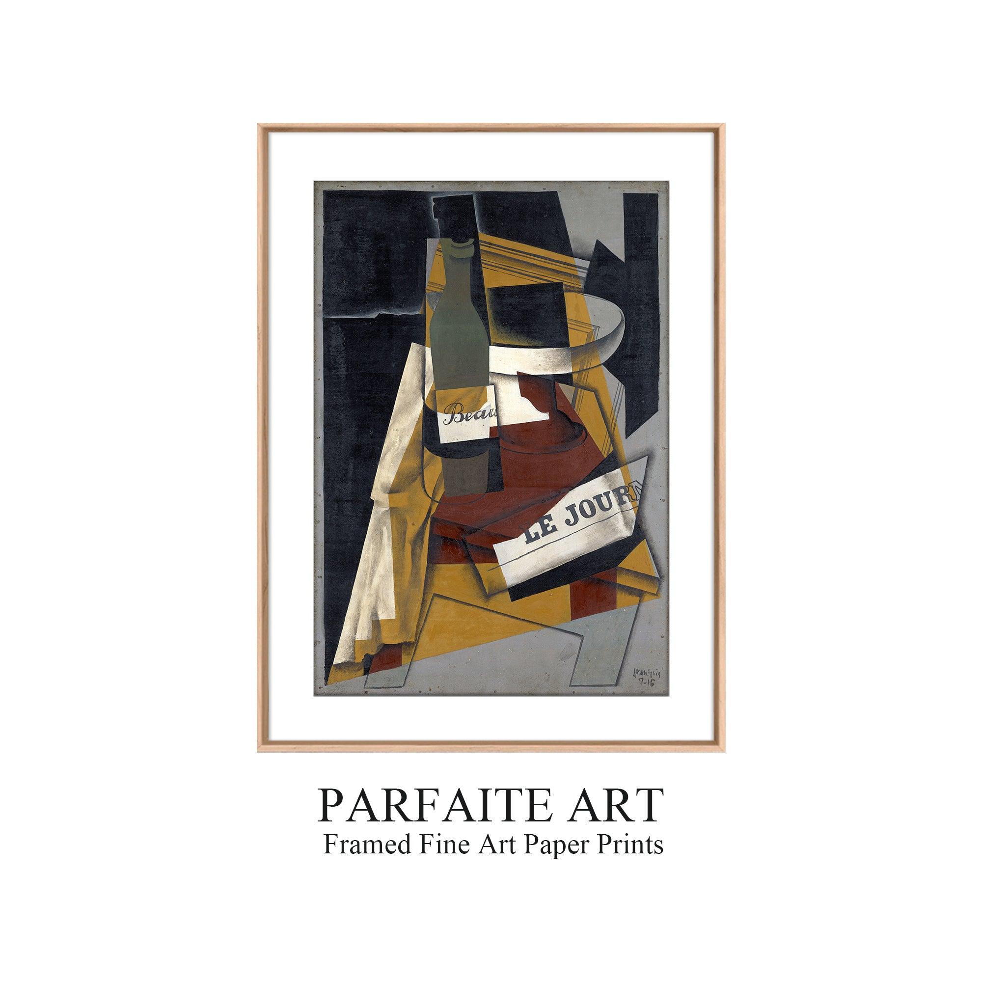 Cubism,Wall Art,Canvas Print,Framed,Home Decor CC 4 - ParfaiteArt