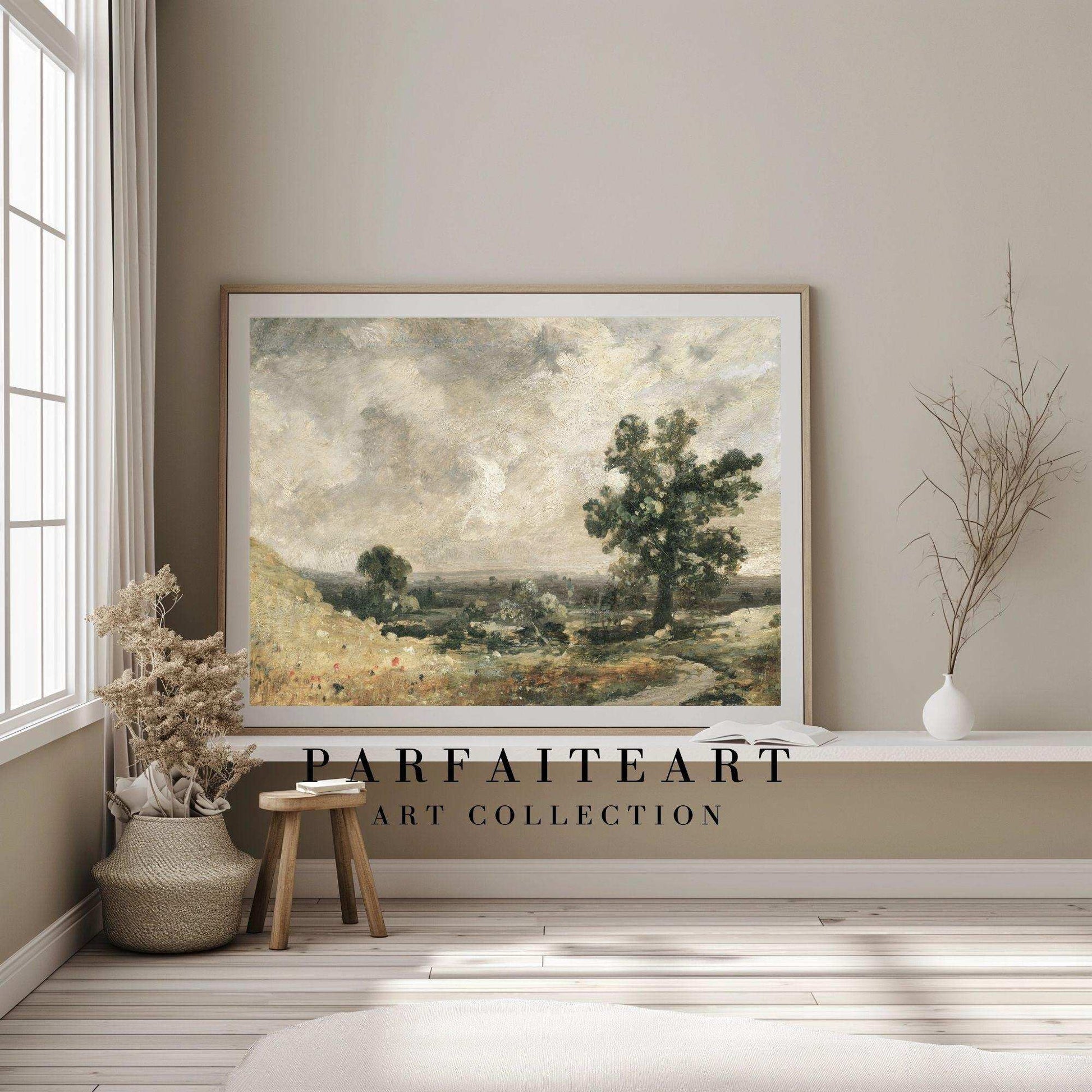 Vintage Giclée Landscape Art Prints ，Iconic Impressionist & Art Deco Inspired Wall Decor #65