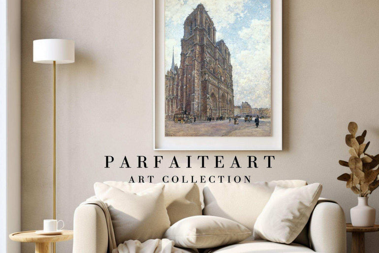 Giclée printed World Famous Paintings, Realistic Artworks and Architectural Landscapes on Printable Canvas #71