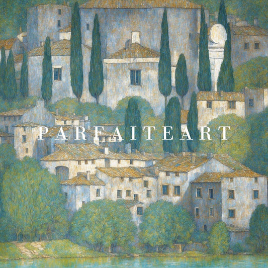 Art Nouveau & Landscapes on Printable Canvas #91