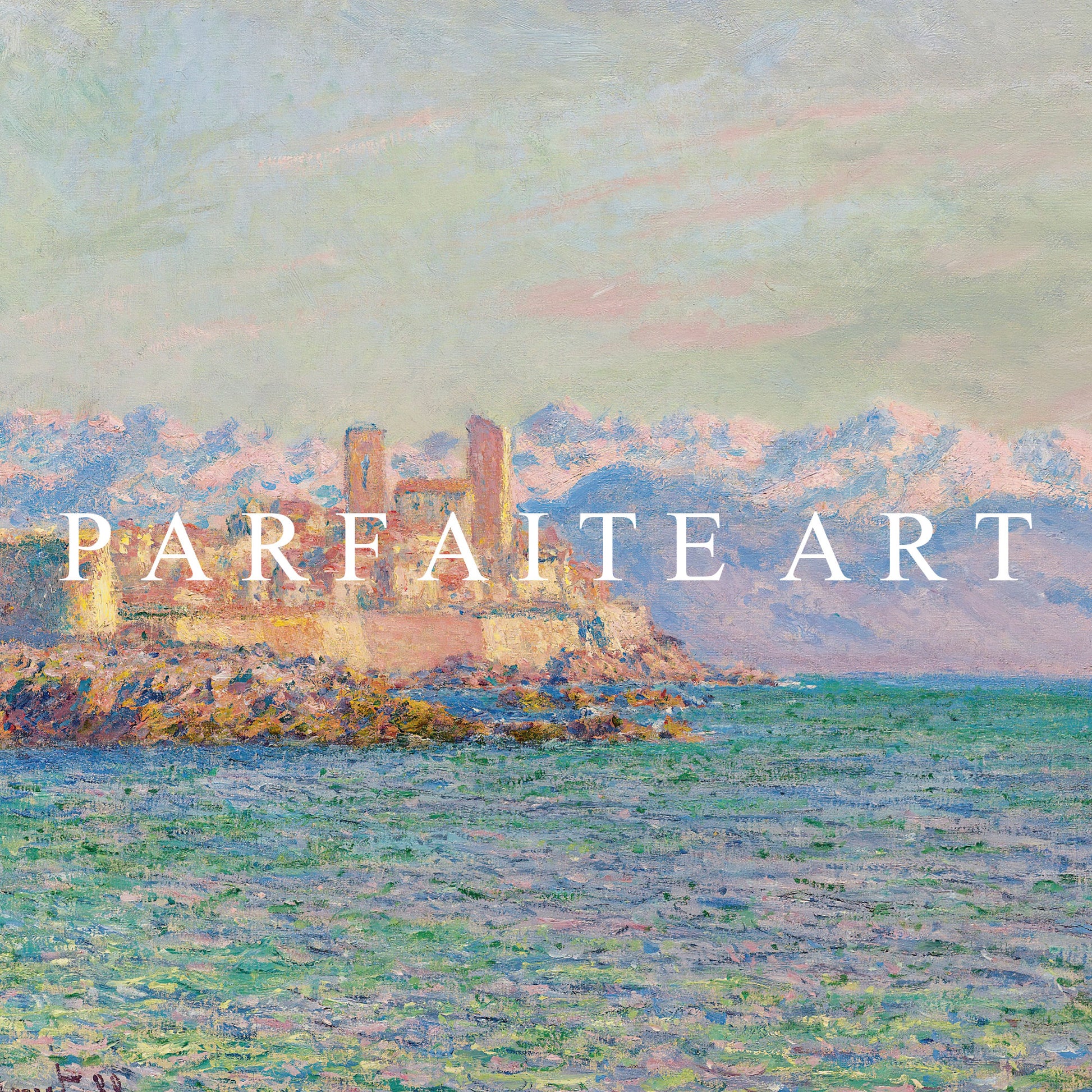 Antibes, Le Fort (1888) - Claude Monet