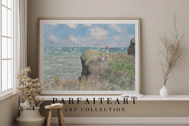 Vintage Wall Art Prints，World Famous Paintings，Art deco prints，Impressionism oil painting ，Printable Canvas，seascape,Giclée Printing Technique #60