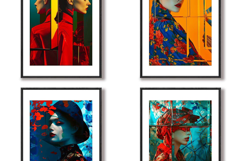 Vogue Allure: Chic Fashion Poster - Gallery-Quality Prints for Stylish Spaces，Digital Download