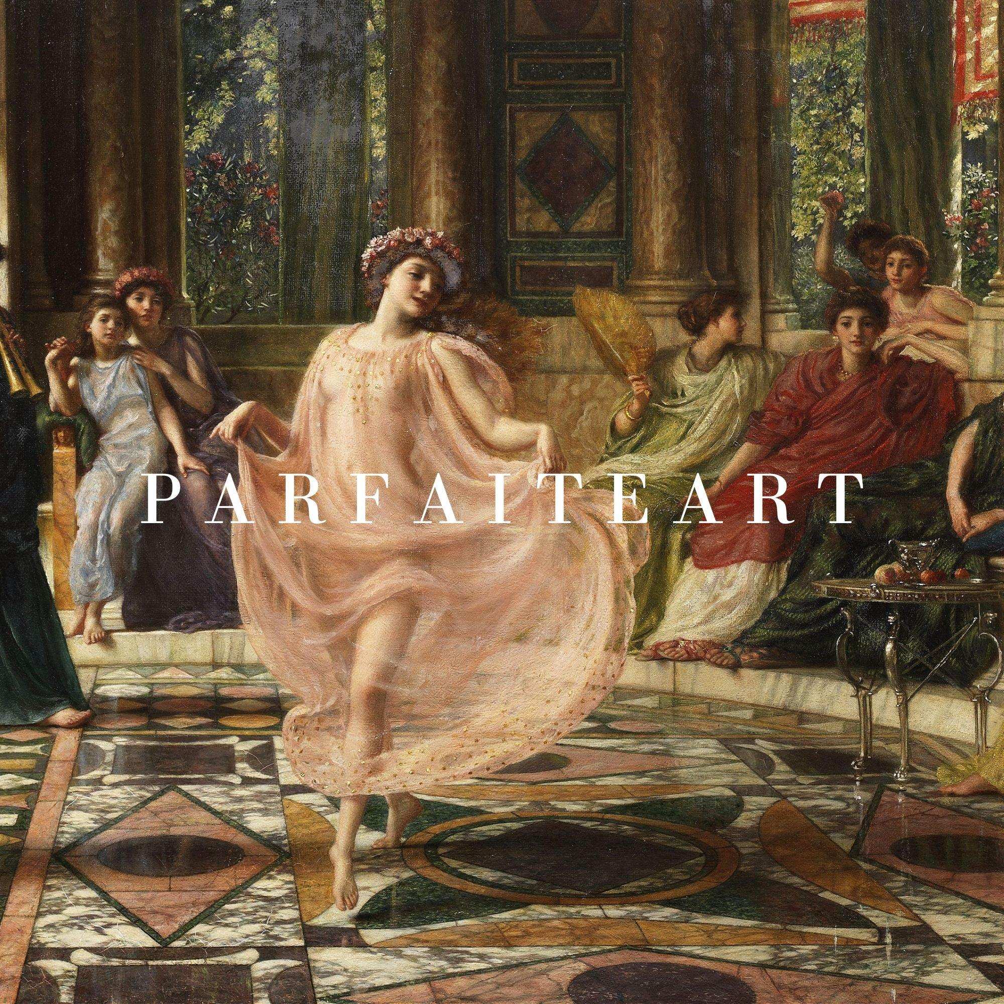 Edward Poynter,The Ionian Dance,large wall sold art,framed wall art,canvas wall art,large canvas,M3601