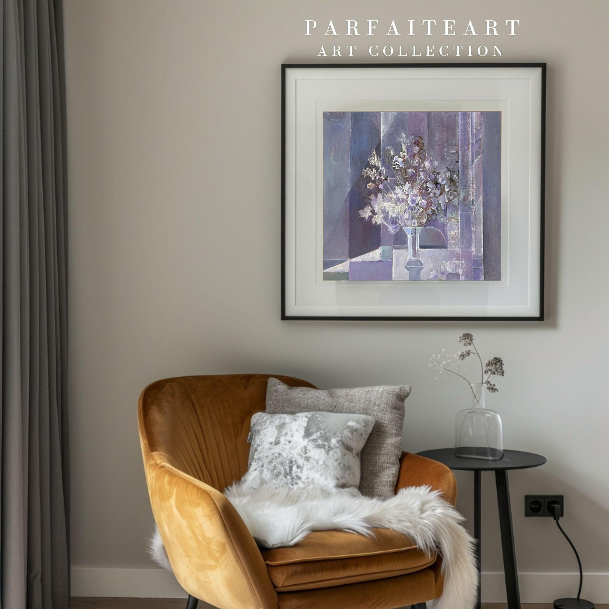 Original Painting,Handmade,Canvas Print,Abstract Art,Botany,Art Decor For Living Room O6 - ParfaiteArt