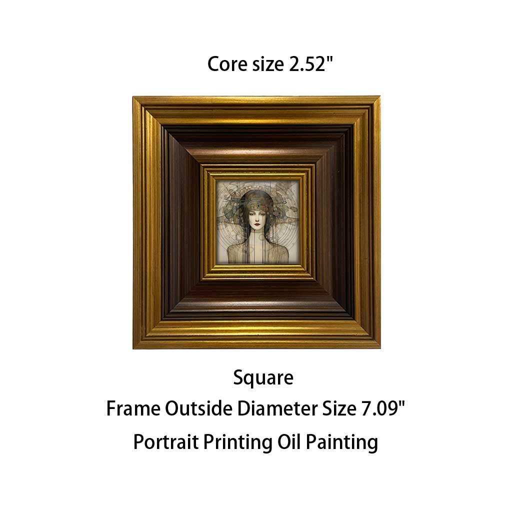 Vintage Decorative Paintings,Solid Wood Art Frames,HomeGalleryDecor #P4 3