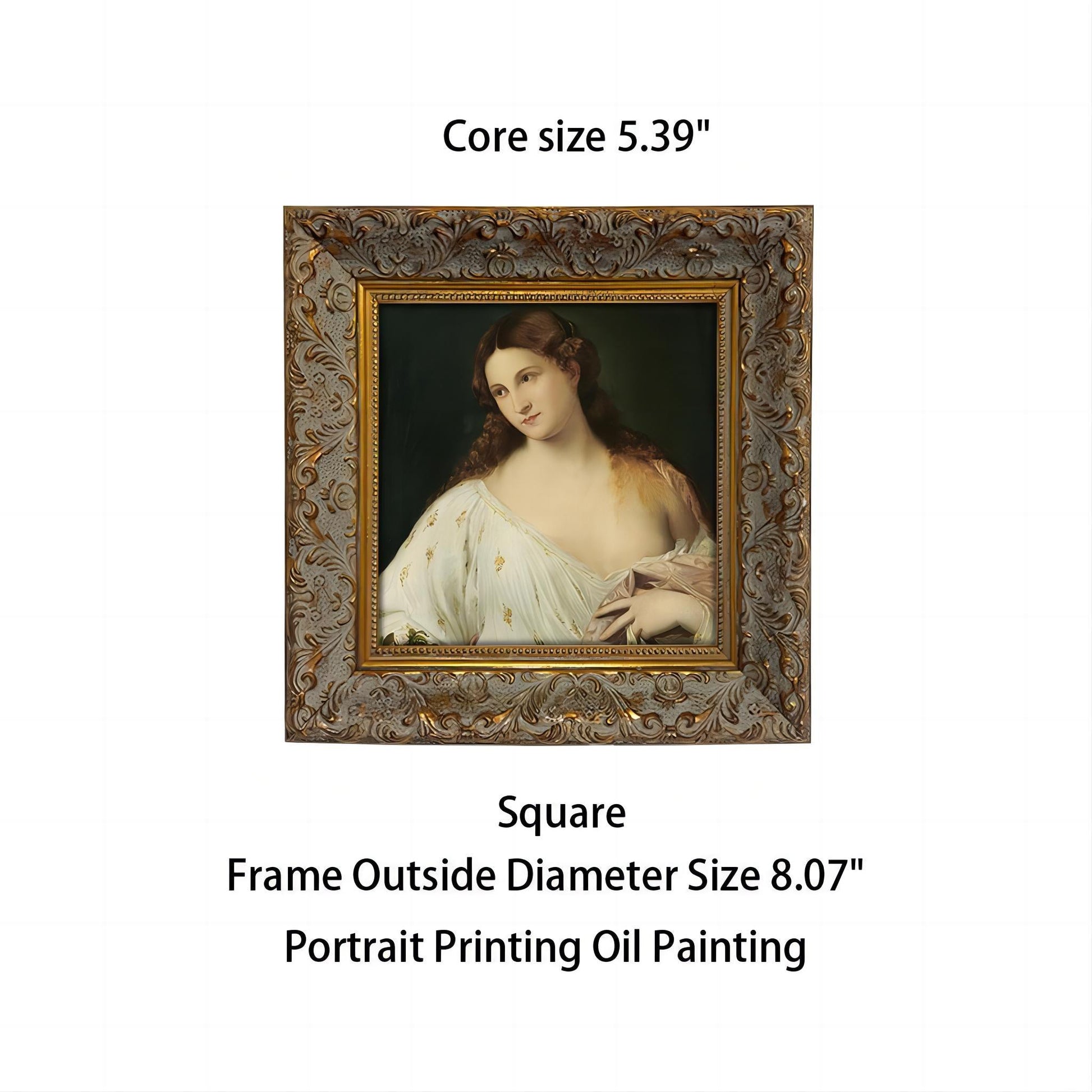 Vintage Decorative Paintings,Solid Wood Art Frames,HomeGalleryDecor #P1 1