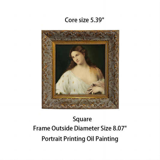 Vintage Decorative Paintings,Solid Wood Art Frames,HomeGalleryDecor #P1 1