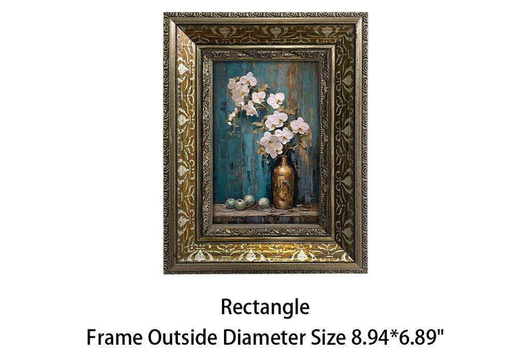 Vintage Decorative Paintings,Solid Wood Art Frames,HomeGalleryDecor #P3 5